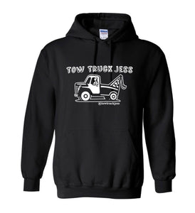 A BIG SAVE $10 OFF Black Tow Truck Jess Hoodie *WHILE SUPPLIES LAST*
