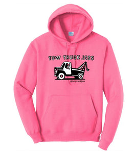A BIG SAVE $10 OFF PINK Tow Truck Jess Hoodie *WHILE SUPPLIES LAST*